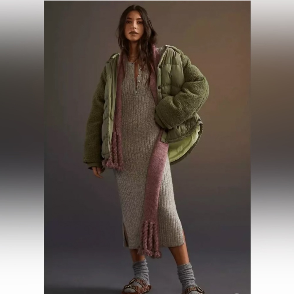 Anthropologie Pilcro Swing Puffer Jacket